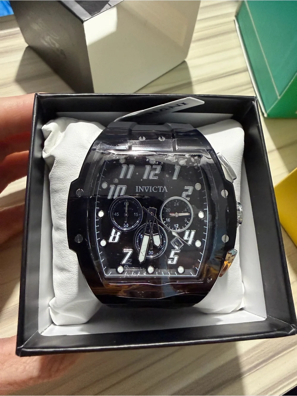 Invicta S1 Rally Kinesia Anatomic Men's Watch - 47mm. Black (45480)